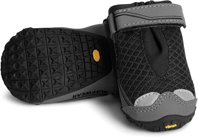 Ruffwear - Grip Trex, Obsidian Black, 2.0 in (2 Boots)