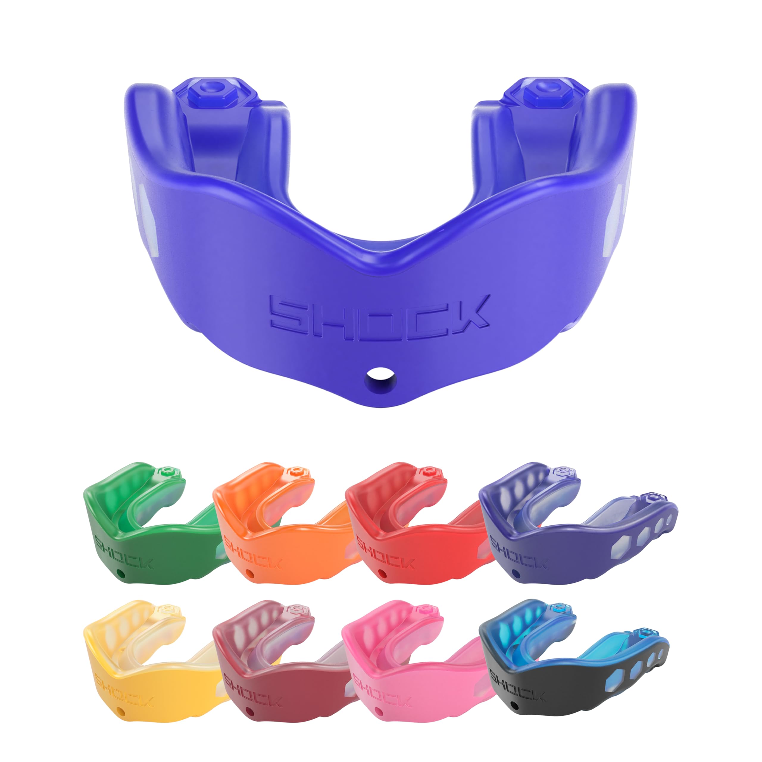 Shock Doctor Gel Max Mouthguard Blue Adult