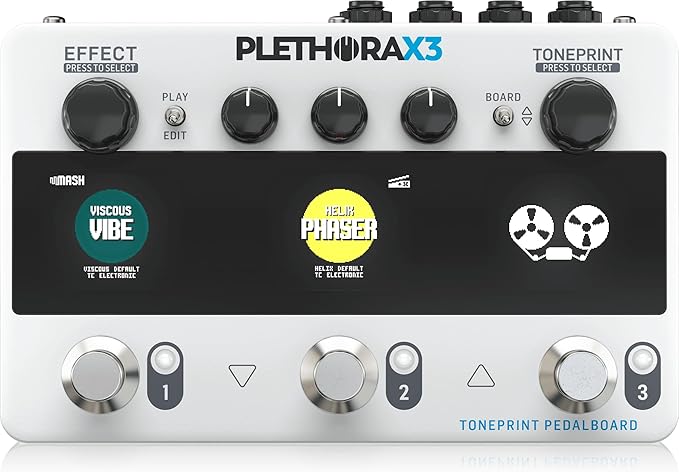 TC Electronic Plethora X3 TonePrint Pedalboard