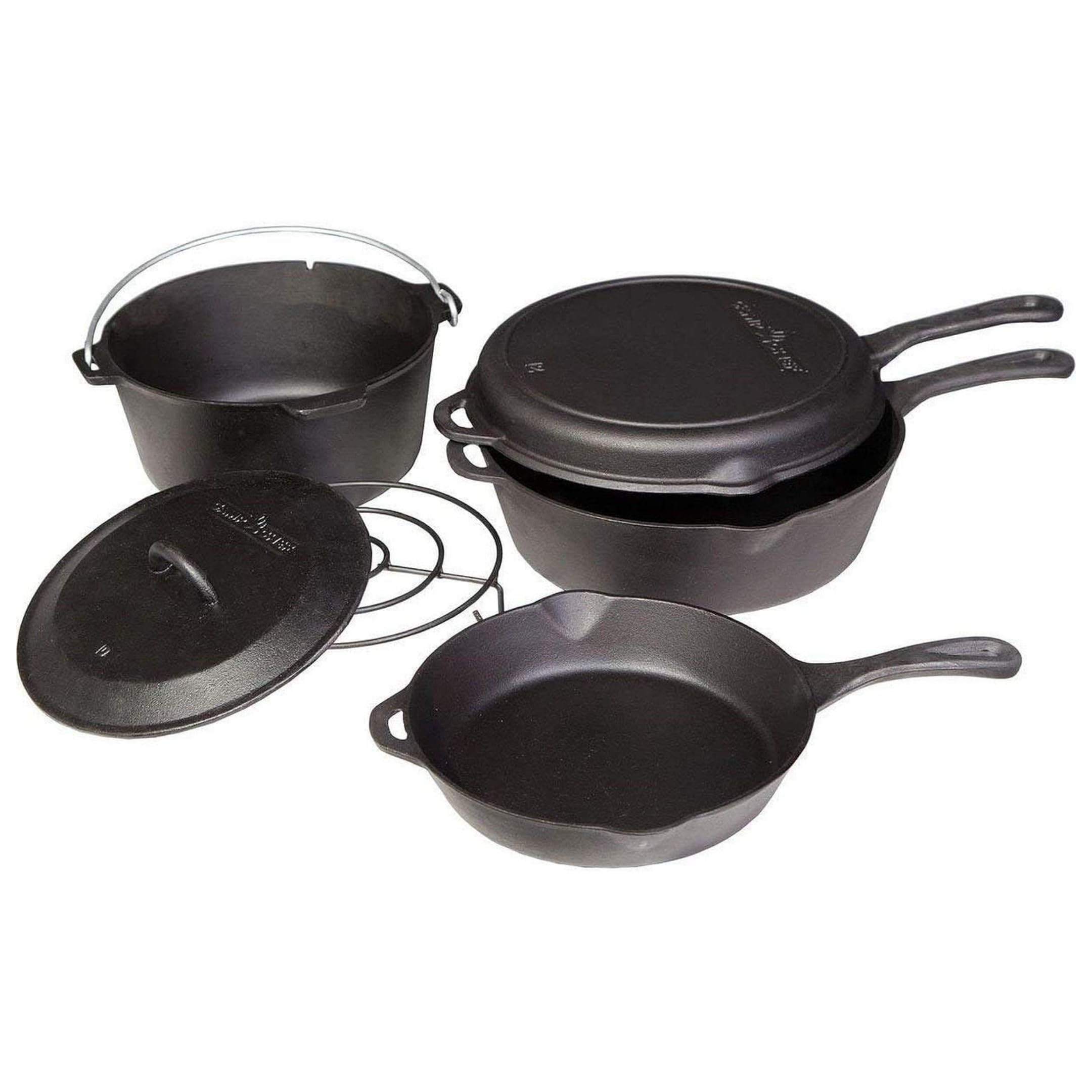 Camp Chef 6 Piece Cast Iron Set