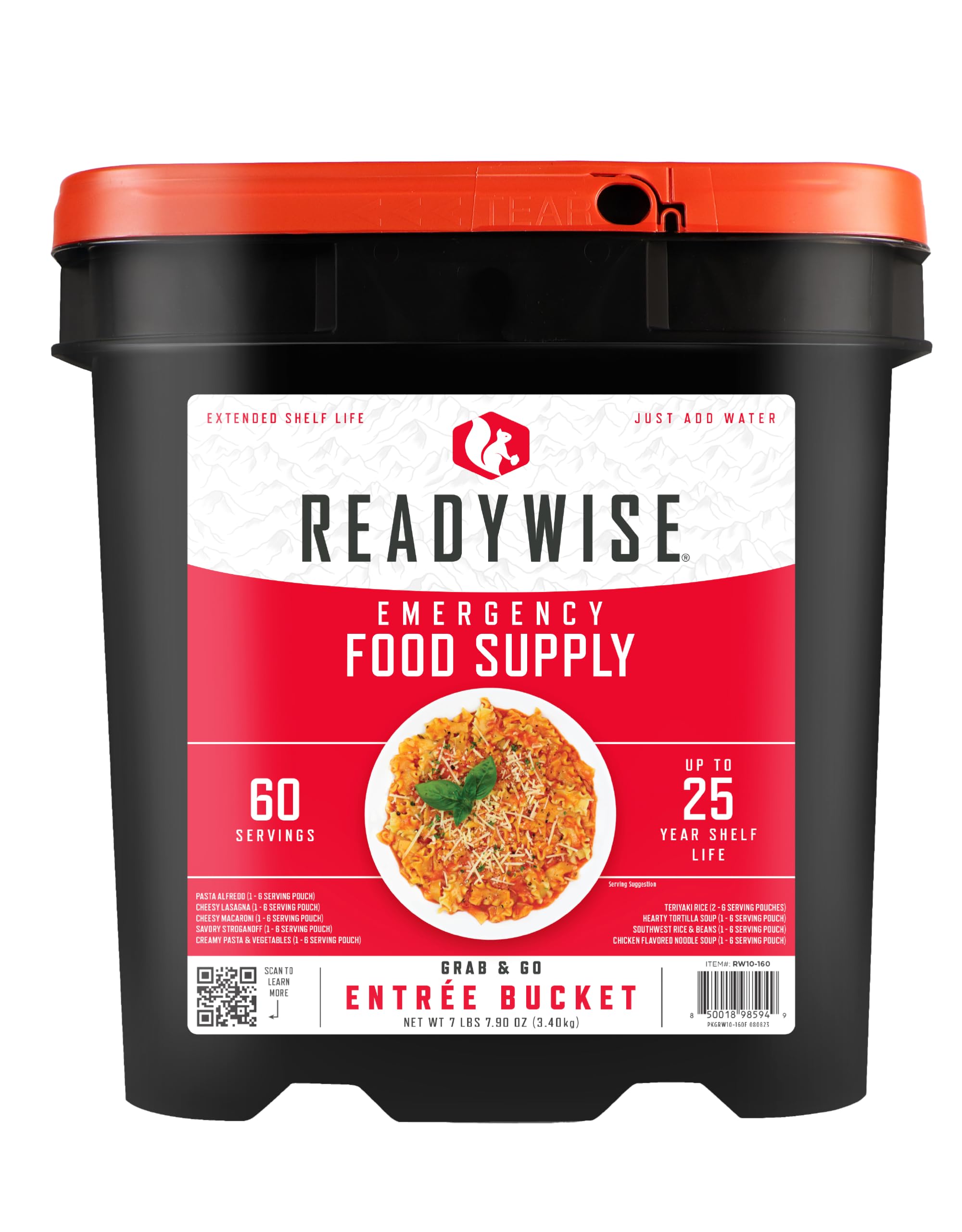 ReadyWise Emergency Food Supply, Freeze-Dried Survival-Food Disaster K