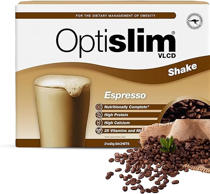 Optislim VLCD Shake Espresso 21 x 43g