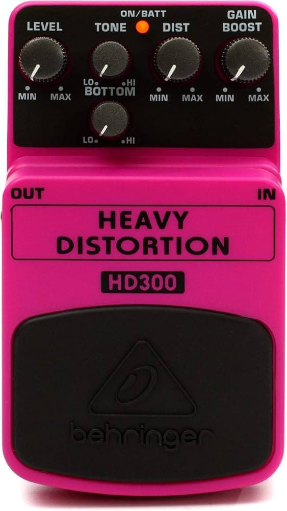 Behringer HD300 Heavy Distortion Pedal