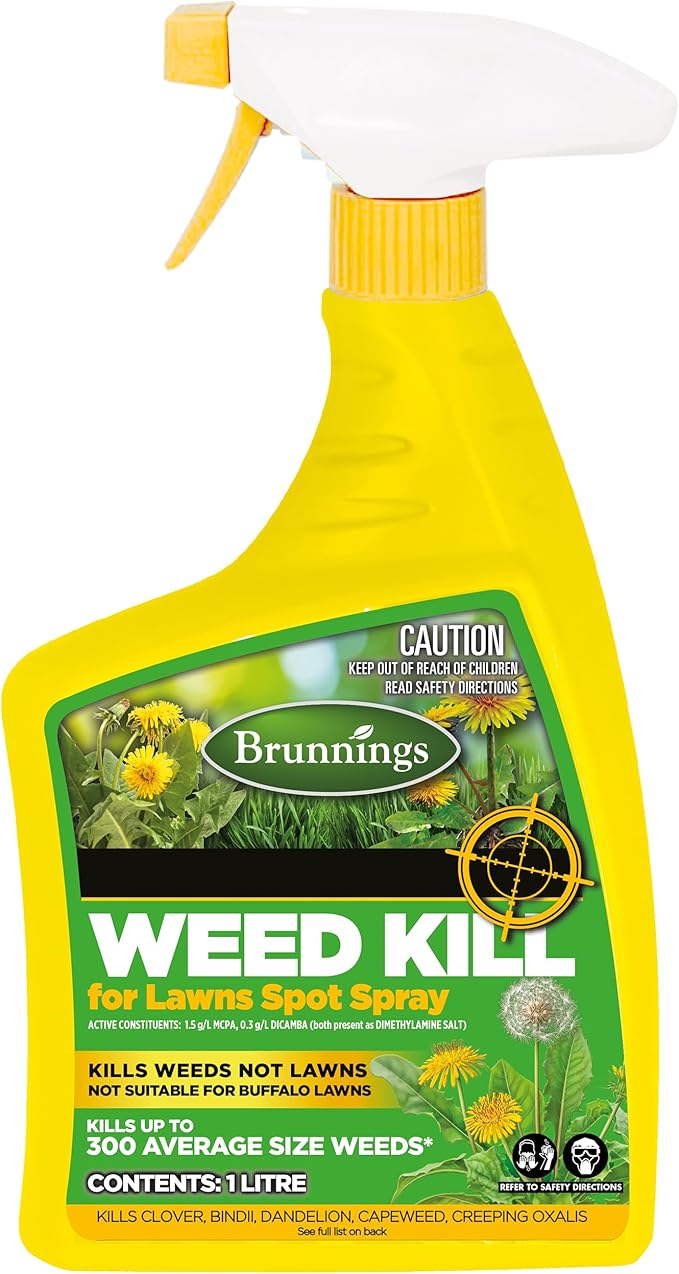 Brunnings Weed Kill For Lawns 1L