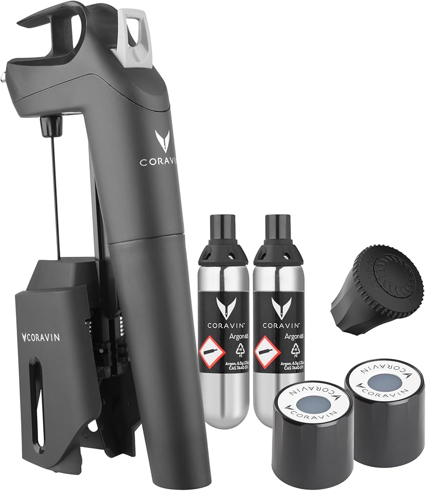 Coravin Timeless Three+ Wine Preservation System Black