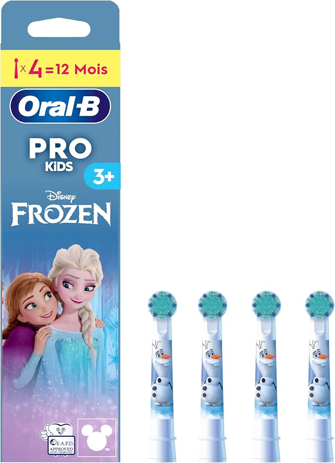 Replacement Head Oral-B EB10 4 FFS Frozen II Blue/White 4 Units