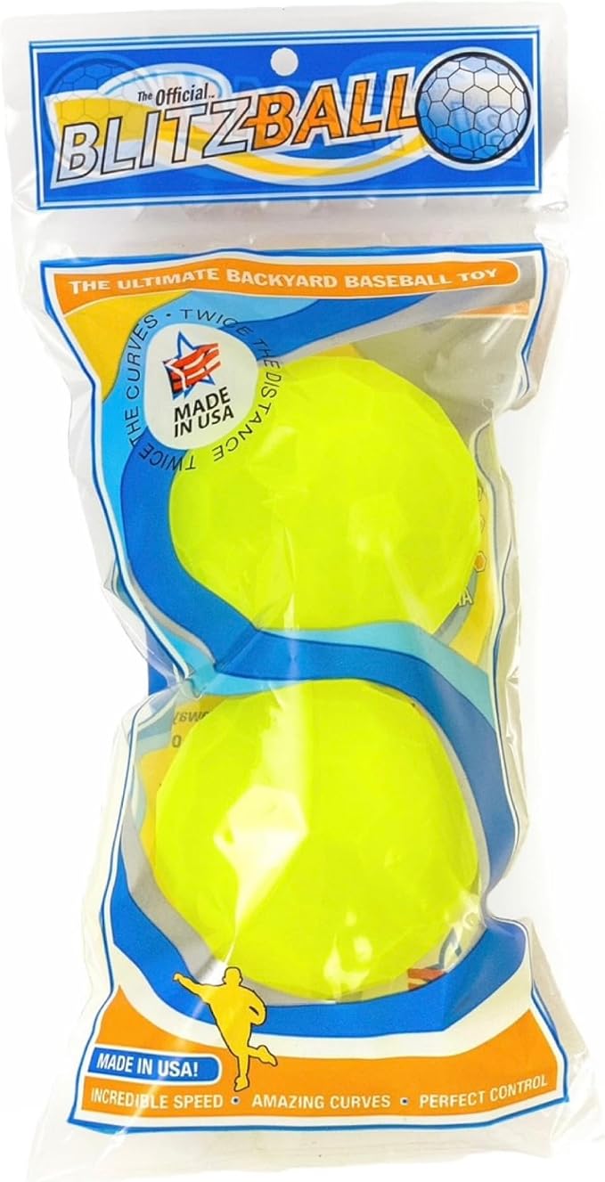 Blitzball Plastic Baseball (2 Pack)