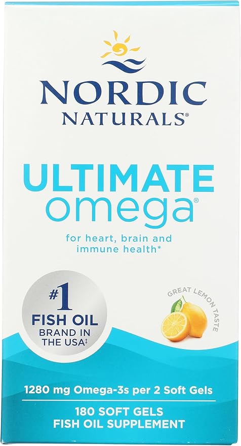 Nordic Naturals Ultimate Omega 1280 mg, 180 ct