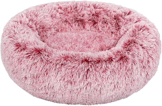 PaWz Donut Nest Pet Bed (Pink) - Large