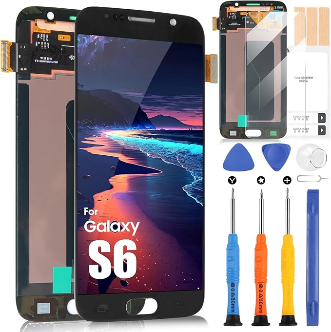 BatteryMate Samsung Galaxy S6 G920 LCD With Digitizer Assembly Black | +Tools | AU Stock