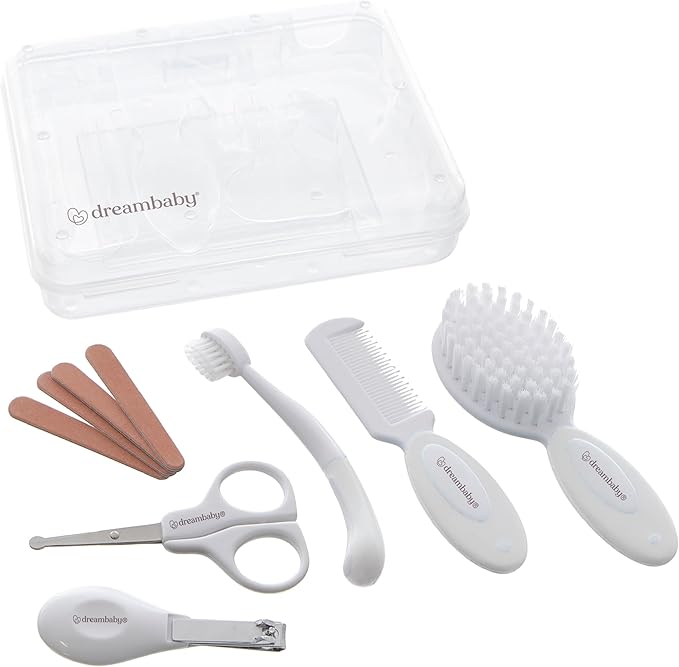 Dreambaby Grooming Kit - 10 Pieces, White