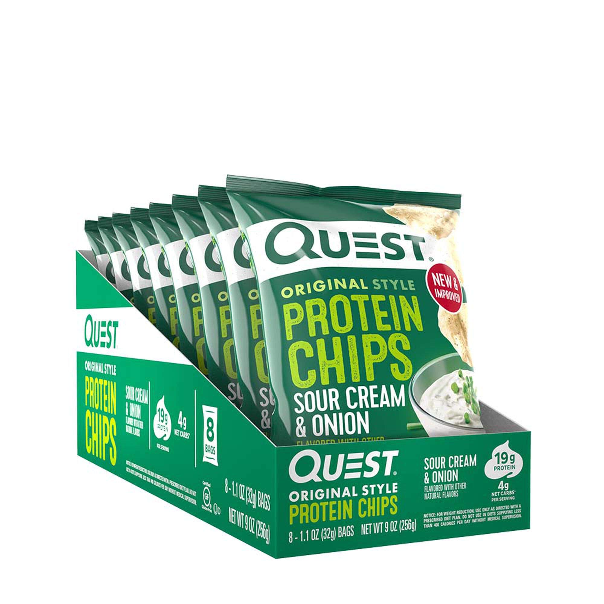 Quest Chips, Sour Cream & Onion 8/box