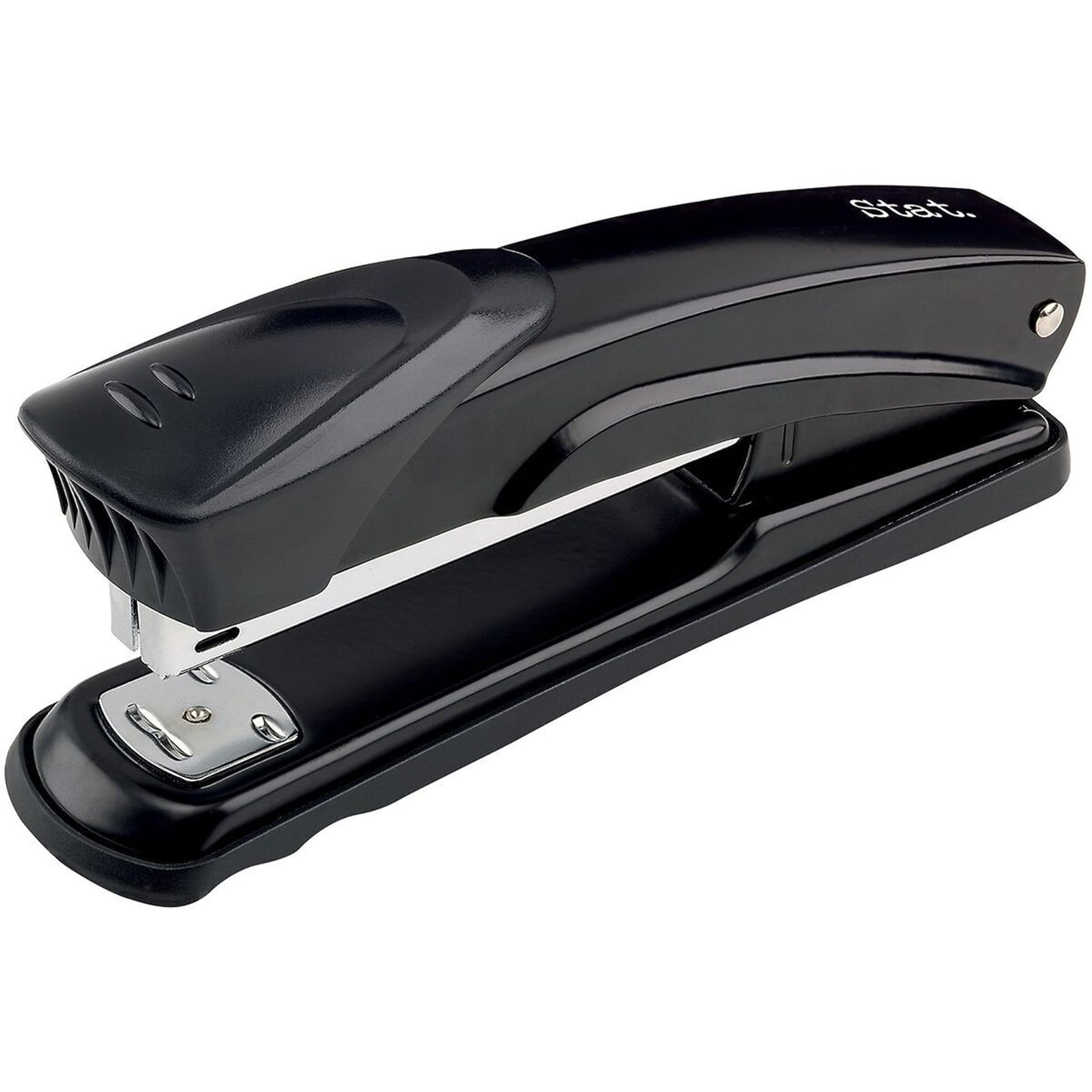 Stat Stapler Full Strip Metal Black