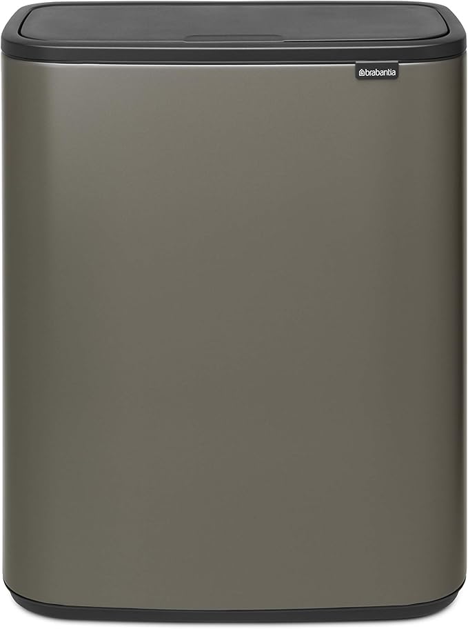 Brabantia Bo Touch Bin 60L Platinum