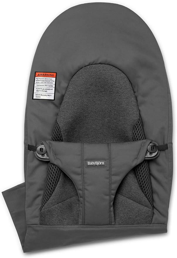 BabyBjörn Extra Fabric Seat For Bouncer Balance Soft, Mesh, Gray Beige/White