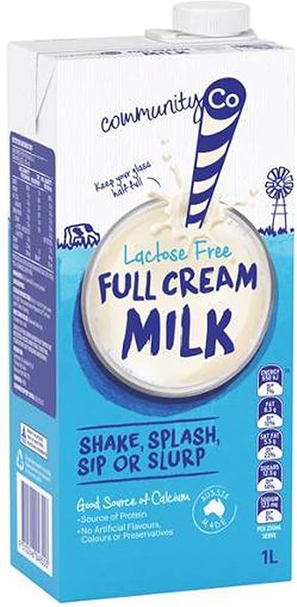 Community Co Lactose Free Milk Full Cream 1L