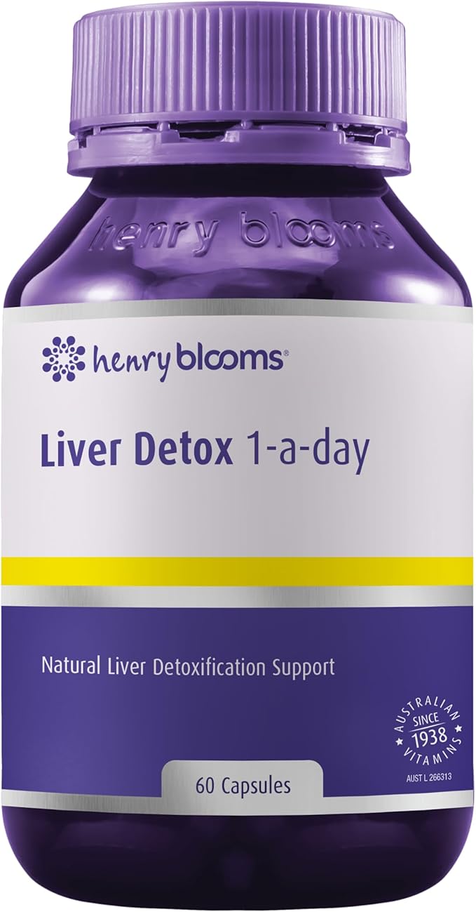 Henry Blooms Liver Detox (1 A Day) 60 Capsules