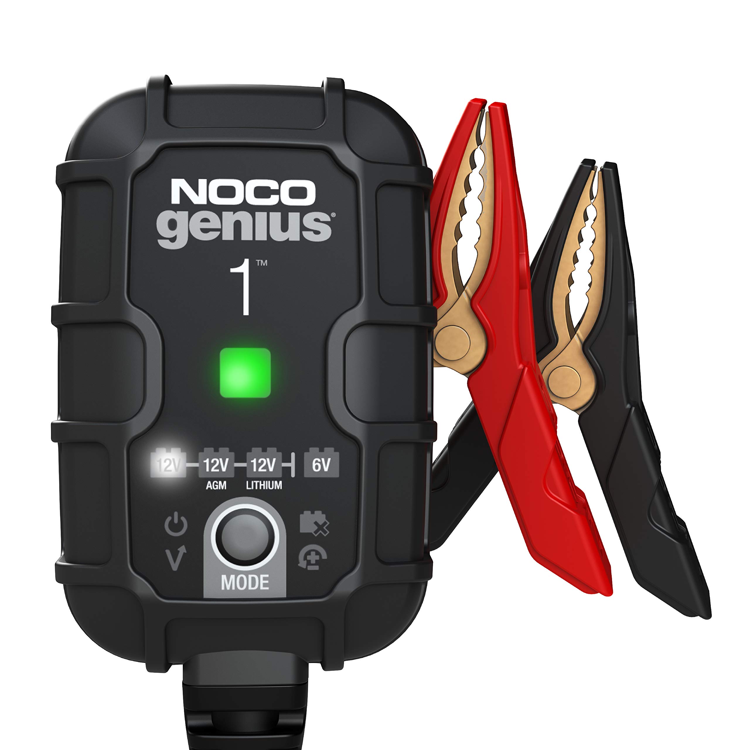 NOCO Genius GENIUS1 Battery Charger and Maintainer 1 Amp, Price/EA