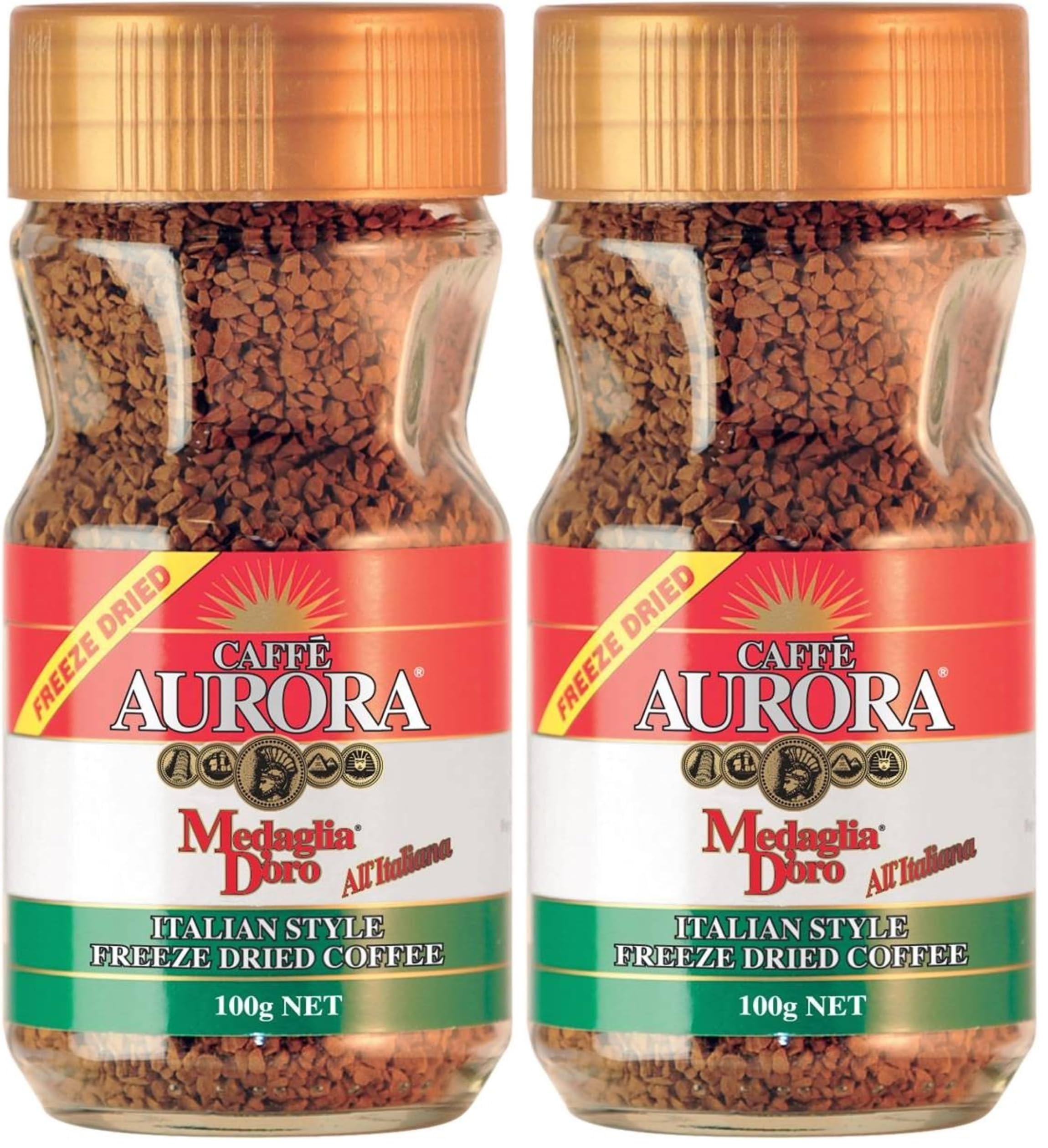Aurora Freeze Dried Italian Style Coffee -100g