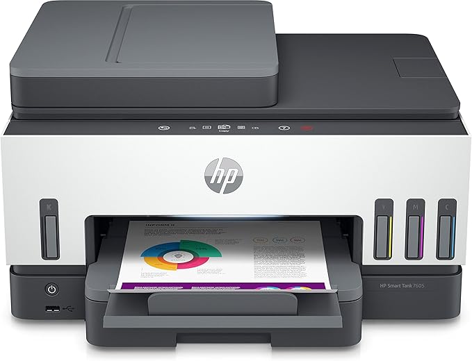 HP Smart Tank 7605 All-in-One Multi-function Printer - 28C02A