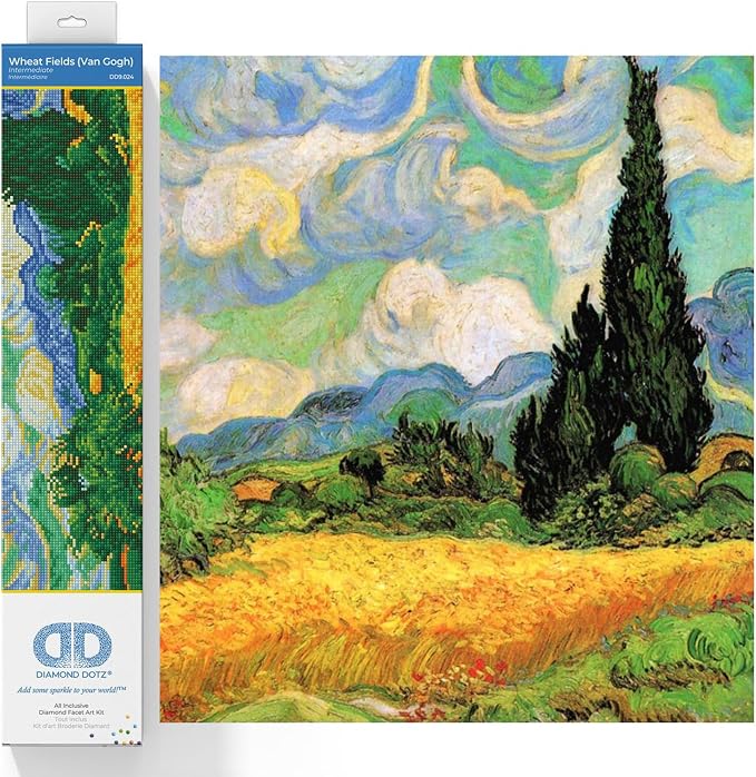 Diamond Dotz Wheat Fields (Van Gogh) 50.8 x 39cm