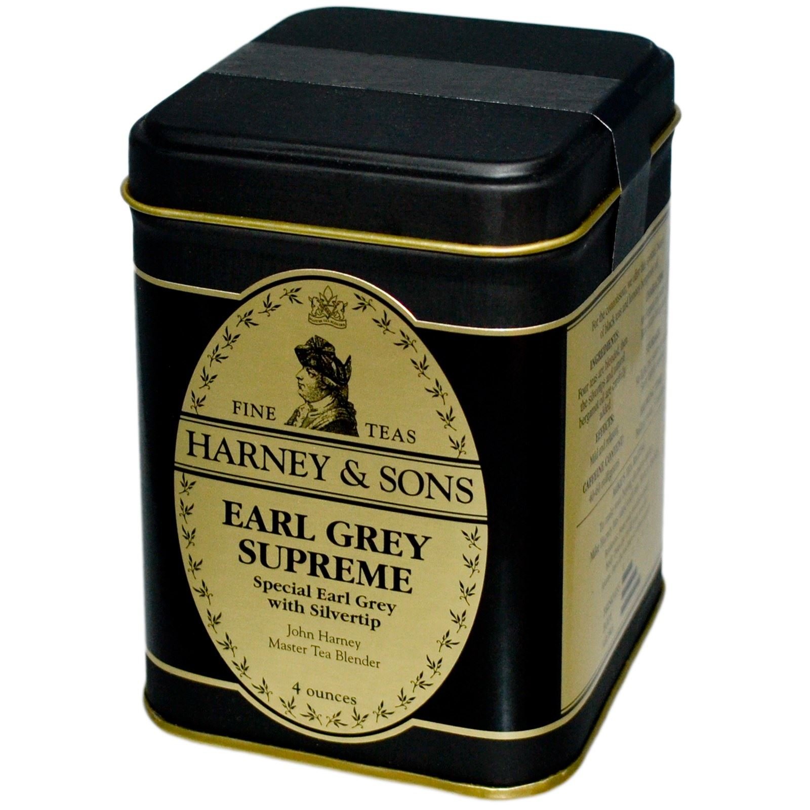 Harney & Sons Black Tea Earl Grey Supreme With Silver Tips 4 oz
