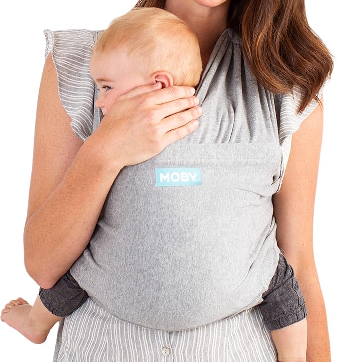 Moby Fit Baby Carrier Wrap, Grey