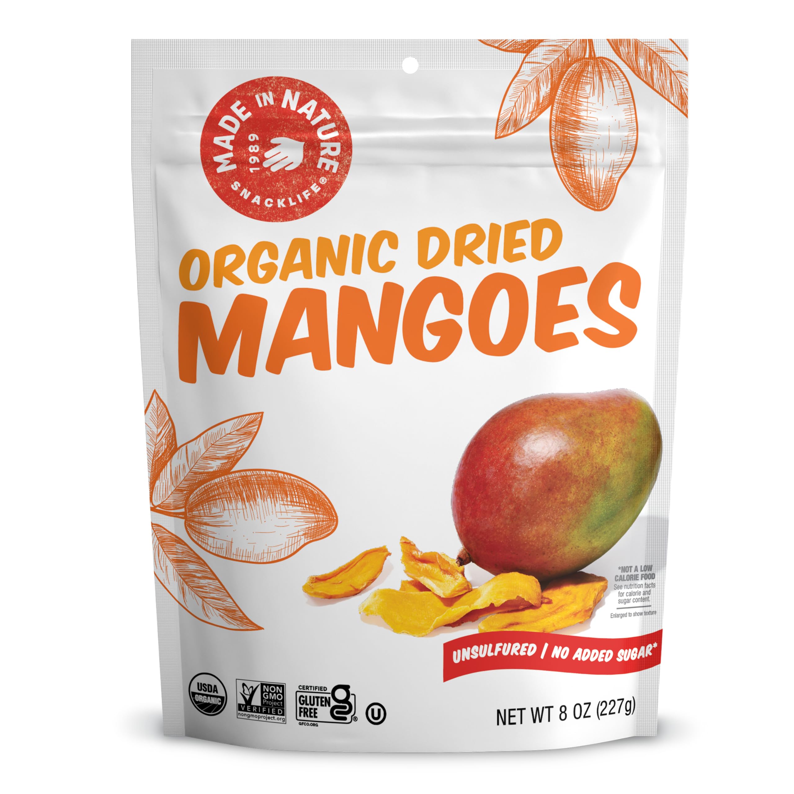 Made in Nature Organic Dried Mangoes 227 G