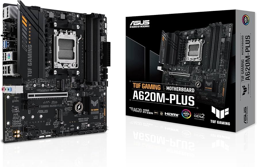 Asus TUF Gaming A620M-PLUS Wifi AM5 Micro-ATX Motherboard