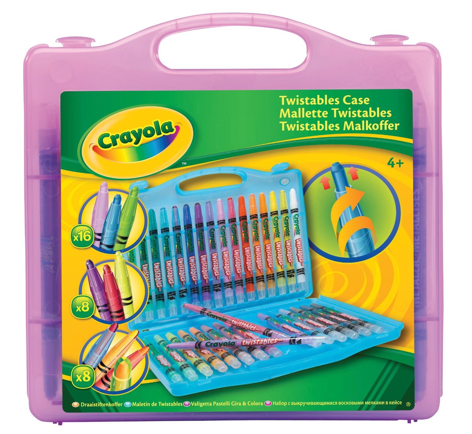 Crayola Deskpack 32 Twistable Crayons