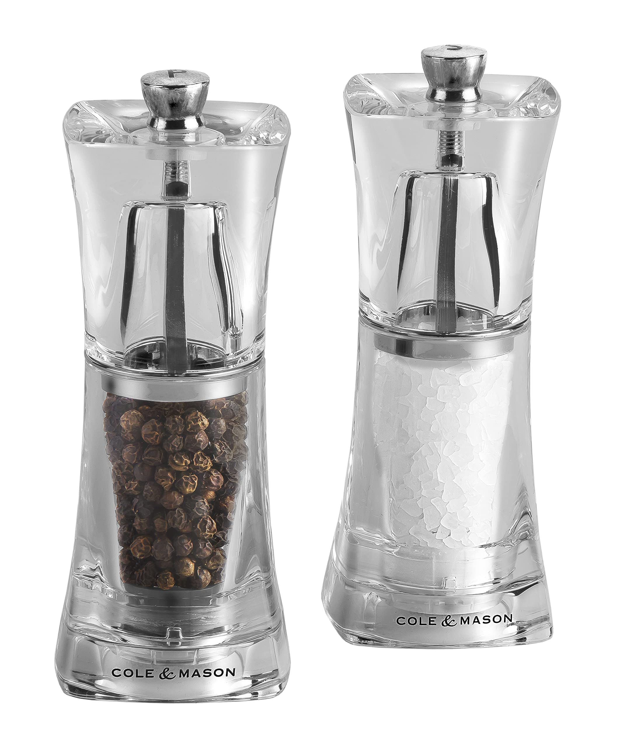 Cole and Mason Crystal Salt & Pepper Gift Set