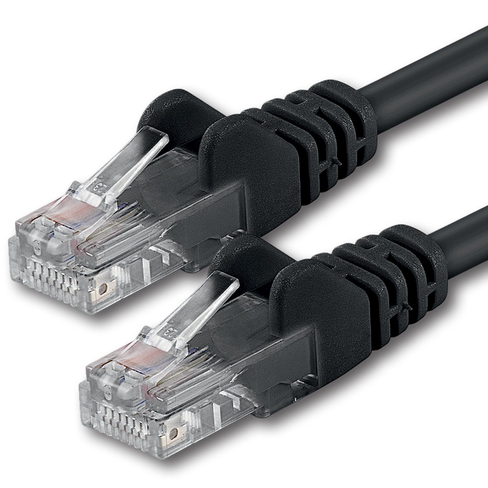1m RJ45 Cat6 Ethernet Network Cable | Black