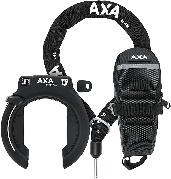 AXA Block XXL Frame Lock Kit Black