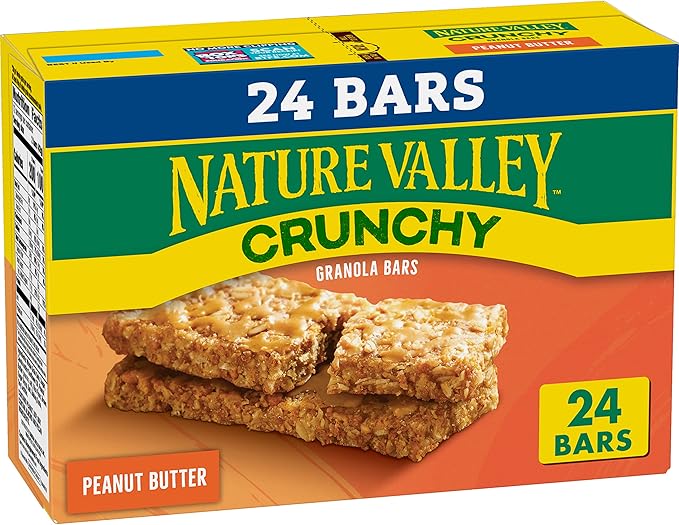 Nature Valley Granola Bars, Peanut Butter, Crunchy - 12 pack, 1.49 oz