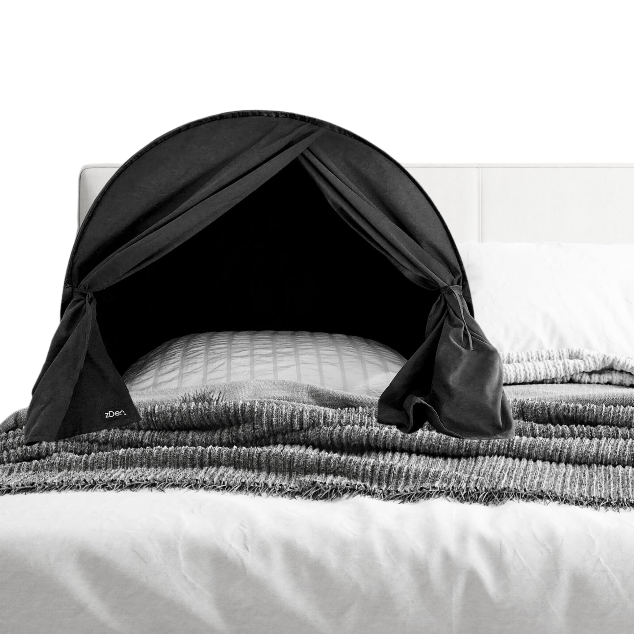 zDen Portable Light Blocking Sleep Den, Blackout Tent