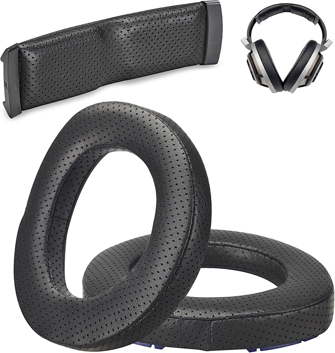 Premium HD 8XX / HD 800S / HD 800 Ear Pads Cushions and Headband Compatible with Sennheiser HD800 / Sennheiser Hd800s and Drop HD 8XX Headphones.