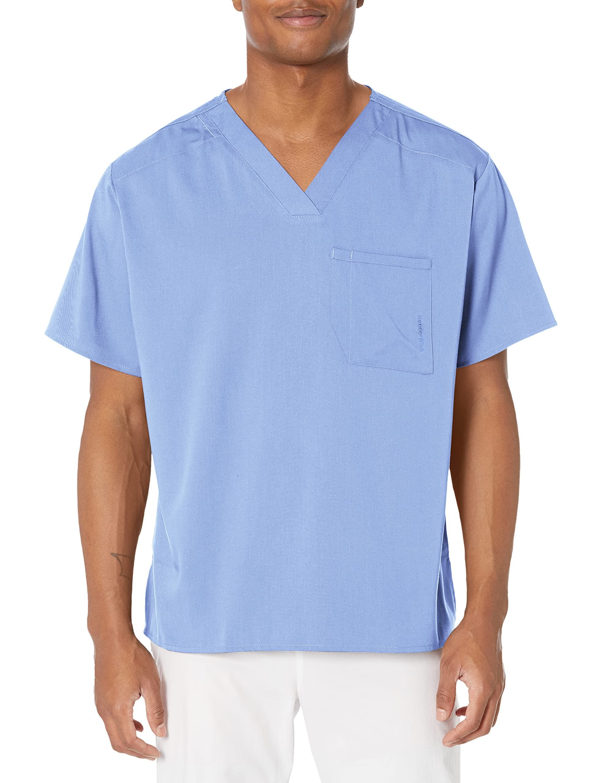 6355 WonderWink W123 Mens V-Neck Top