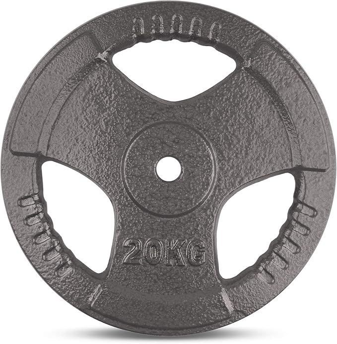 Cortex 10kg Tri Grip Standard Plates 25mm (Pair)