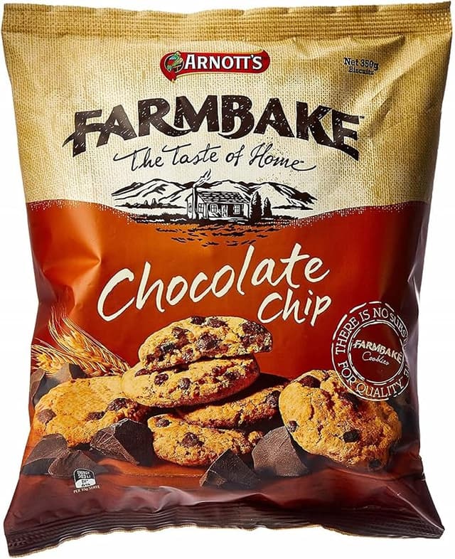 Arnott's Farmbake Chocolate Chip Cookies 350g