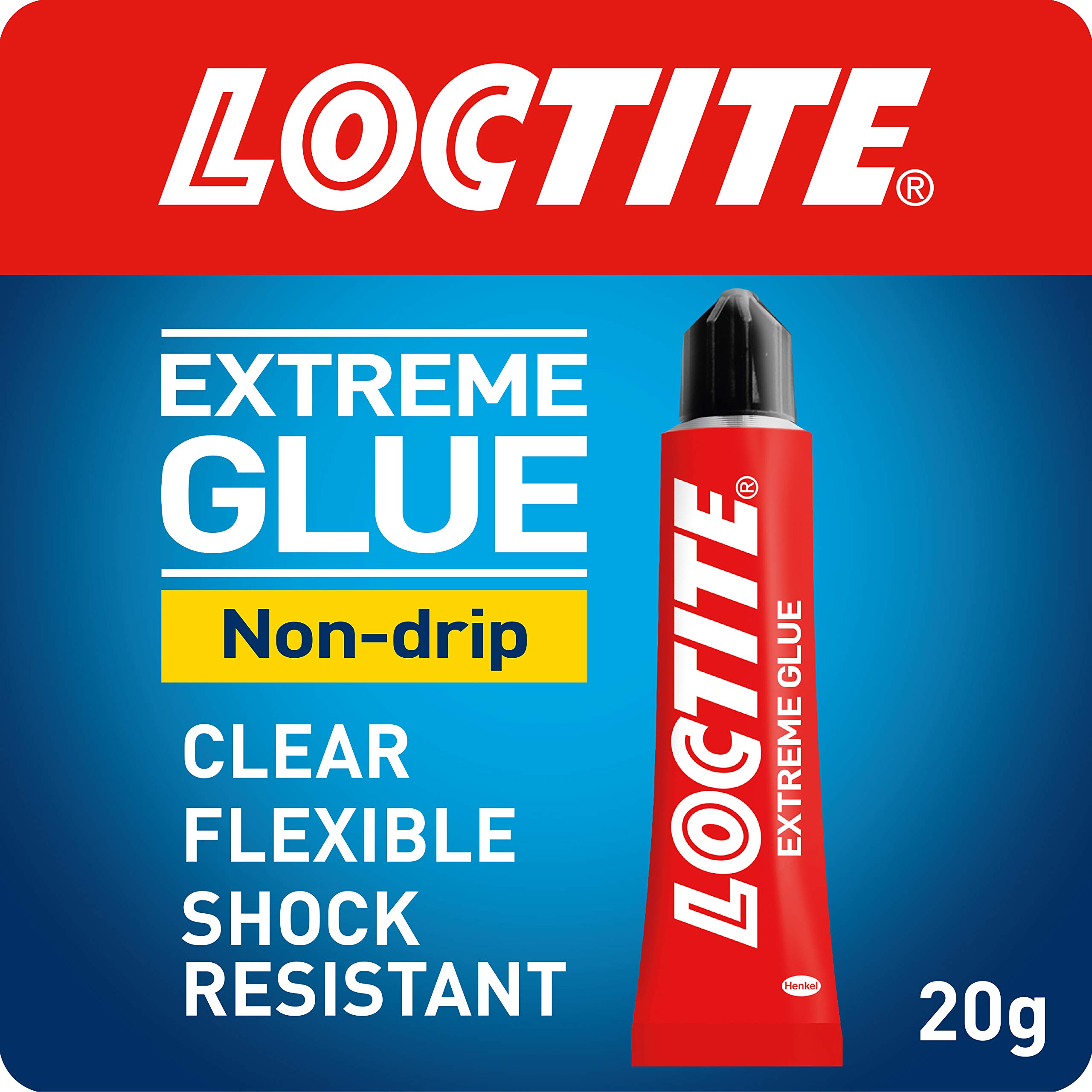 Loctite Extreme Gel 18ml Tube - Clear