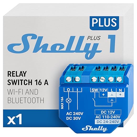 Shelly 1PM Plus