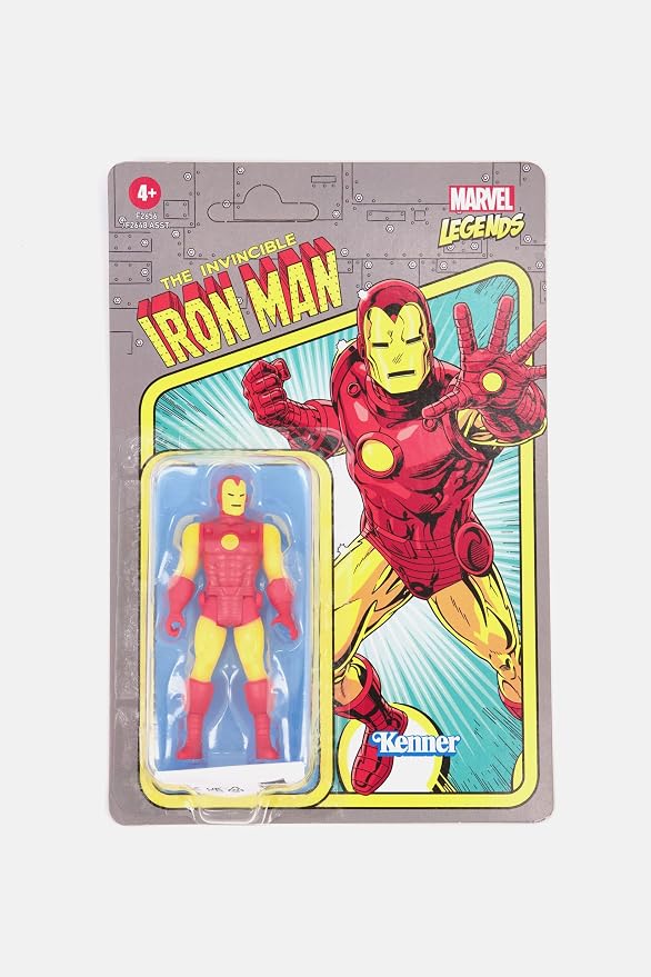 Marvel Legends Retro Collection Action Figure 2022 Iron Man 10 cm