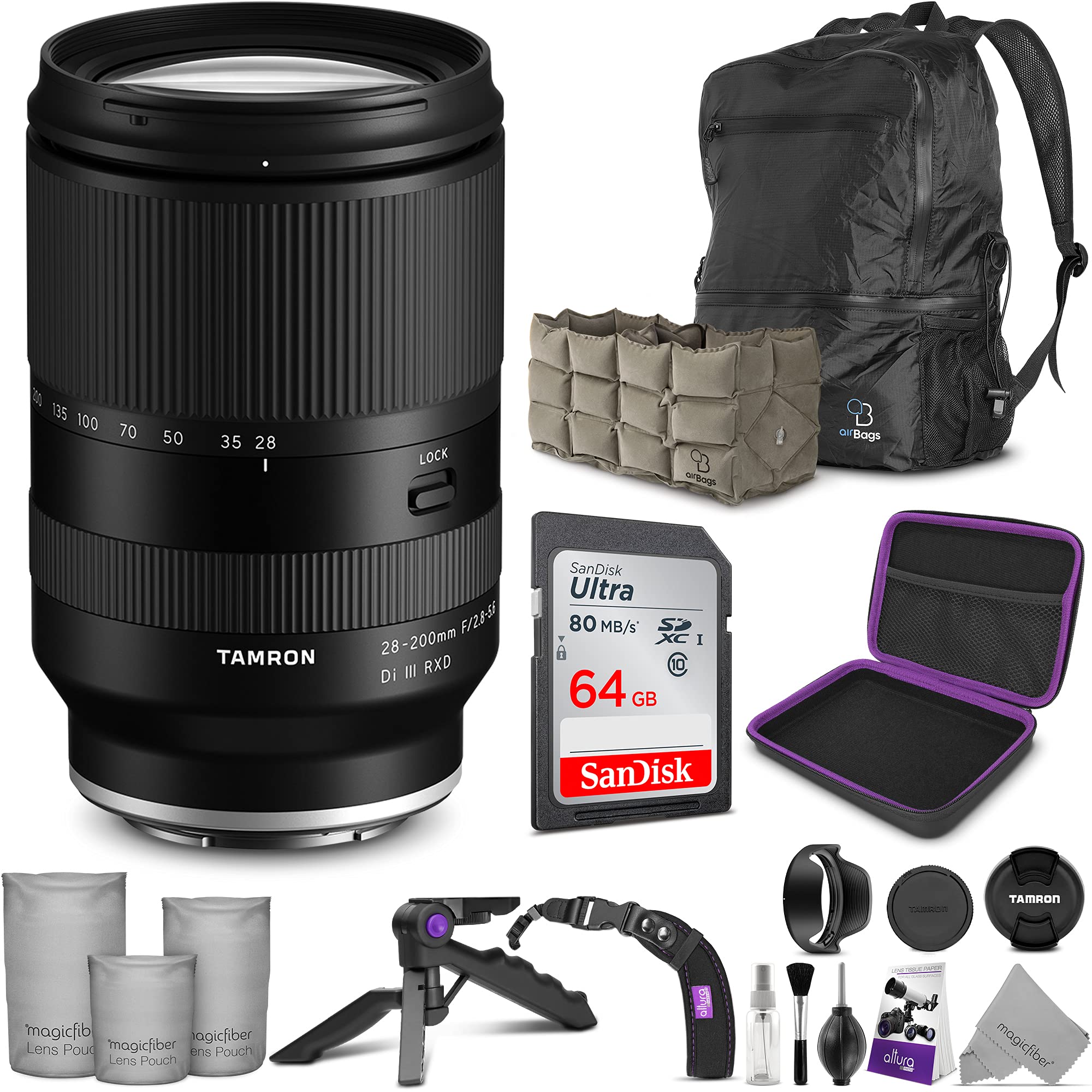 Tamron 28-200mm f/2.8-5.6 Di III RXD Lens (Sony E)