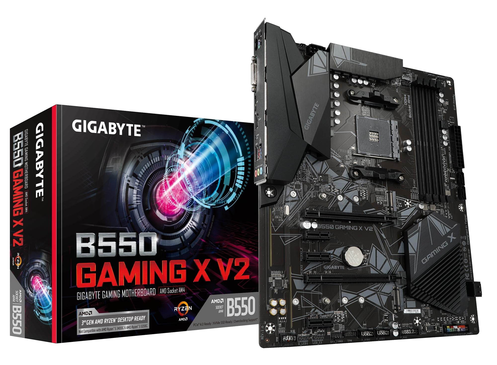 Gigabyte B550 Gaming x V2 AMD Ryzen ATX 4xDDR4 Motherboard