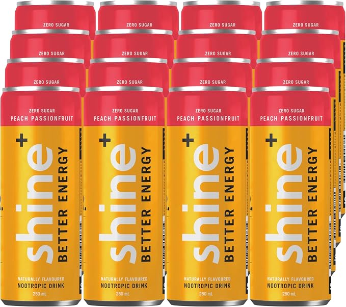 Shine Brighter Peach Passionfruit Drink 330ml