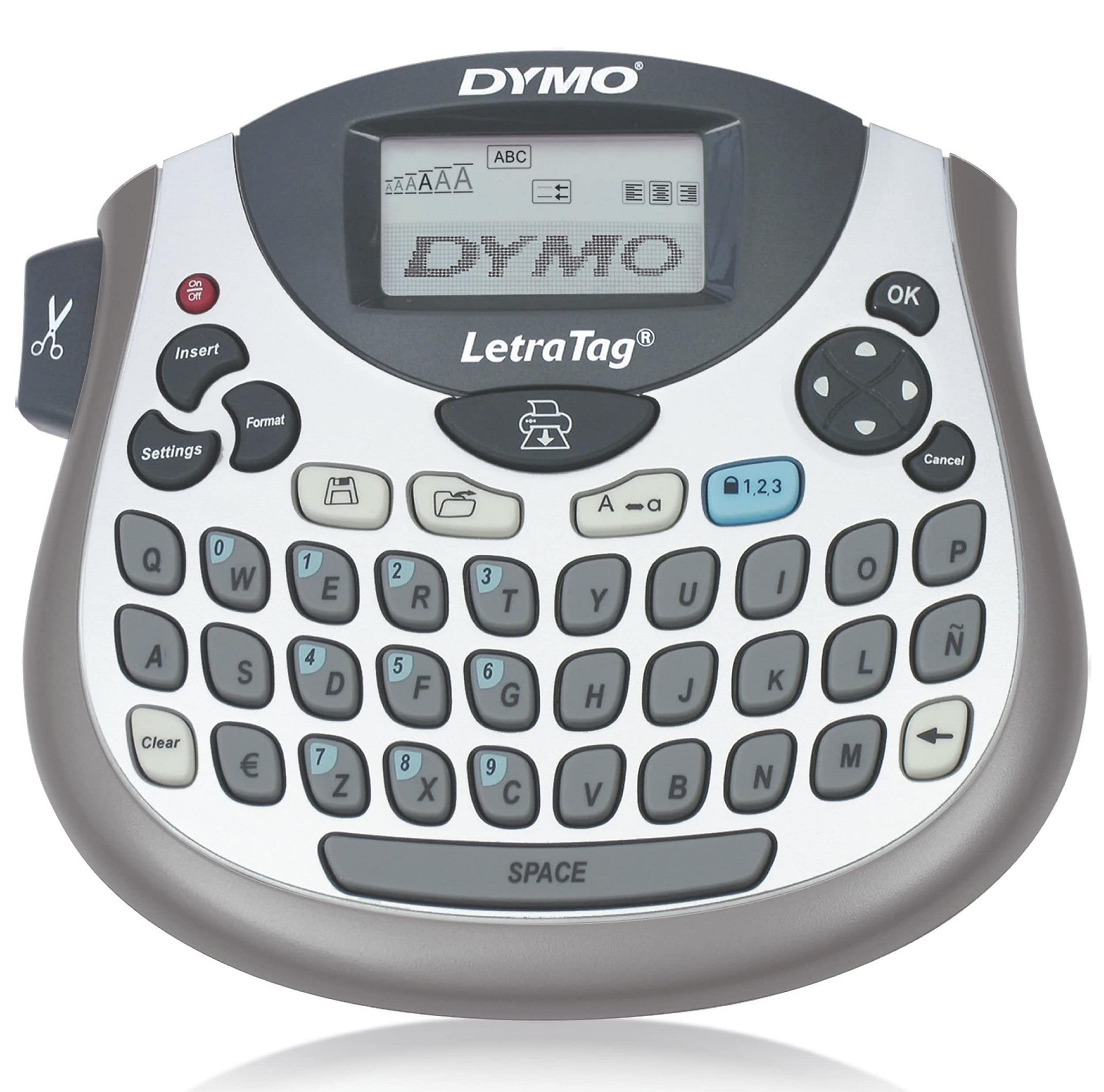 Dymo LetraTag LT-100T Desktop QWERTY Keyboard Hardware/Electronic