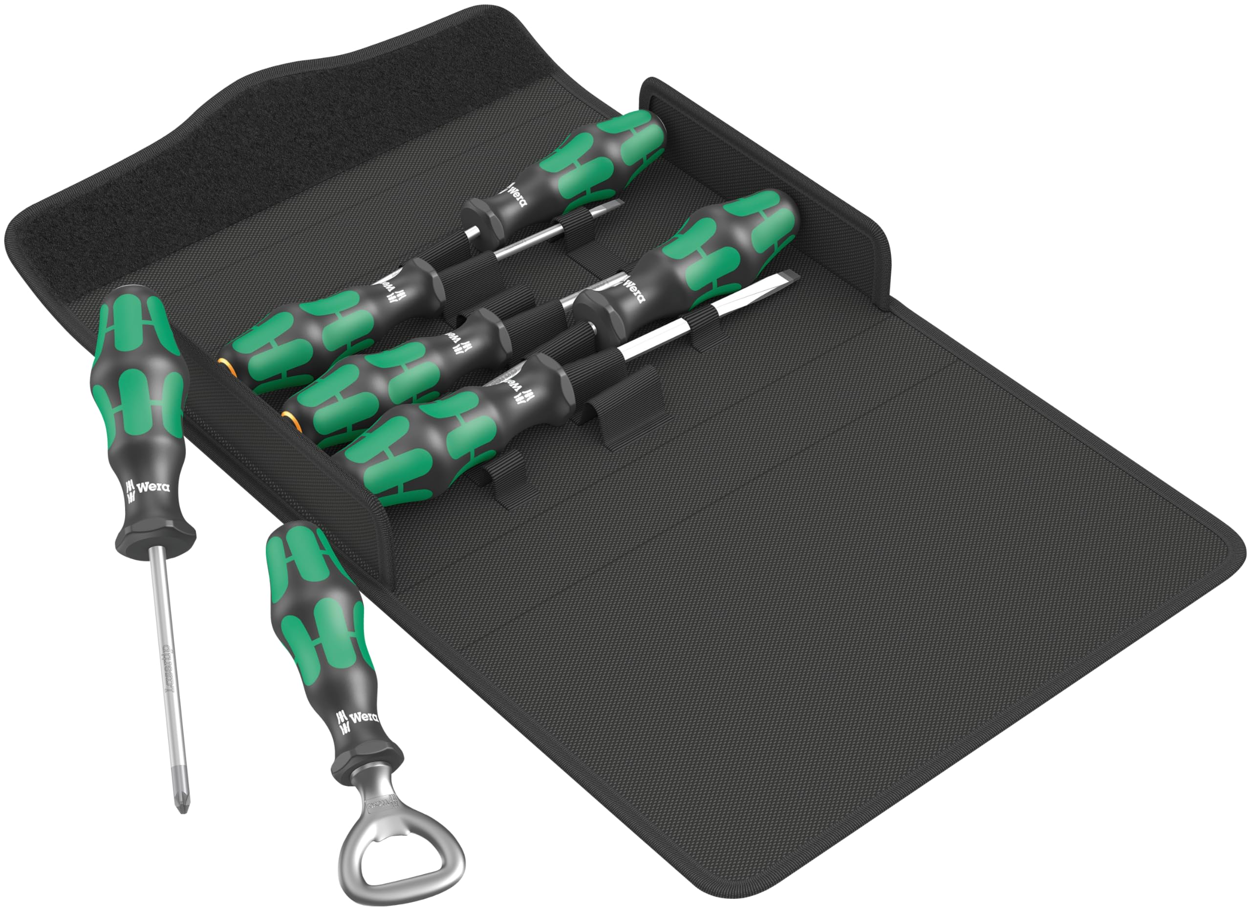 Wera 300/7 Kraftform Plus Screwdriver Set 3, 7 Pieces