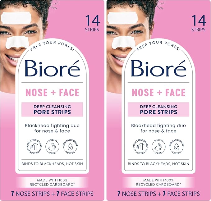 Biore Combo Deep Cleansing Pore Strips - 14 Pack