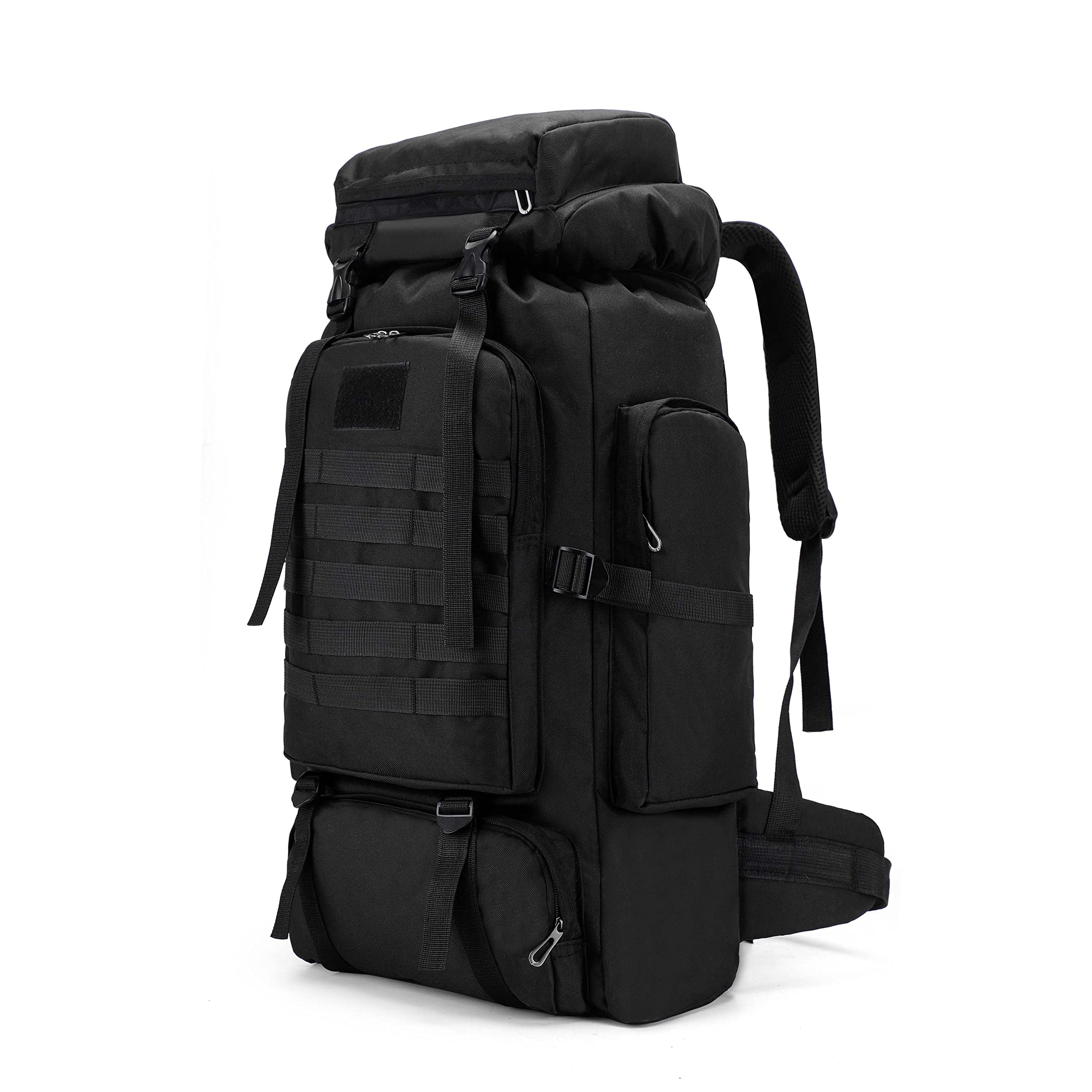 80L Military Tactical Backpack Bag Outdoor Hiking Trekking Camping Rucksack AU