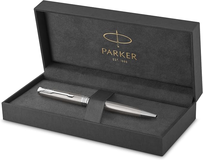Parker Sonnet Ballpoint Pen - Stainless Steel Chrome Trim